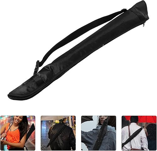 Miniatura 8 de GANAZONO Bolsas de felpilla para sombrillas húmedas, fundas plegables de gran absorción de agua, impermeables, portátiles, para el trabajo y la