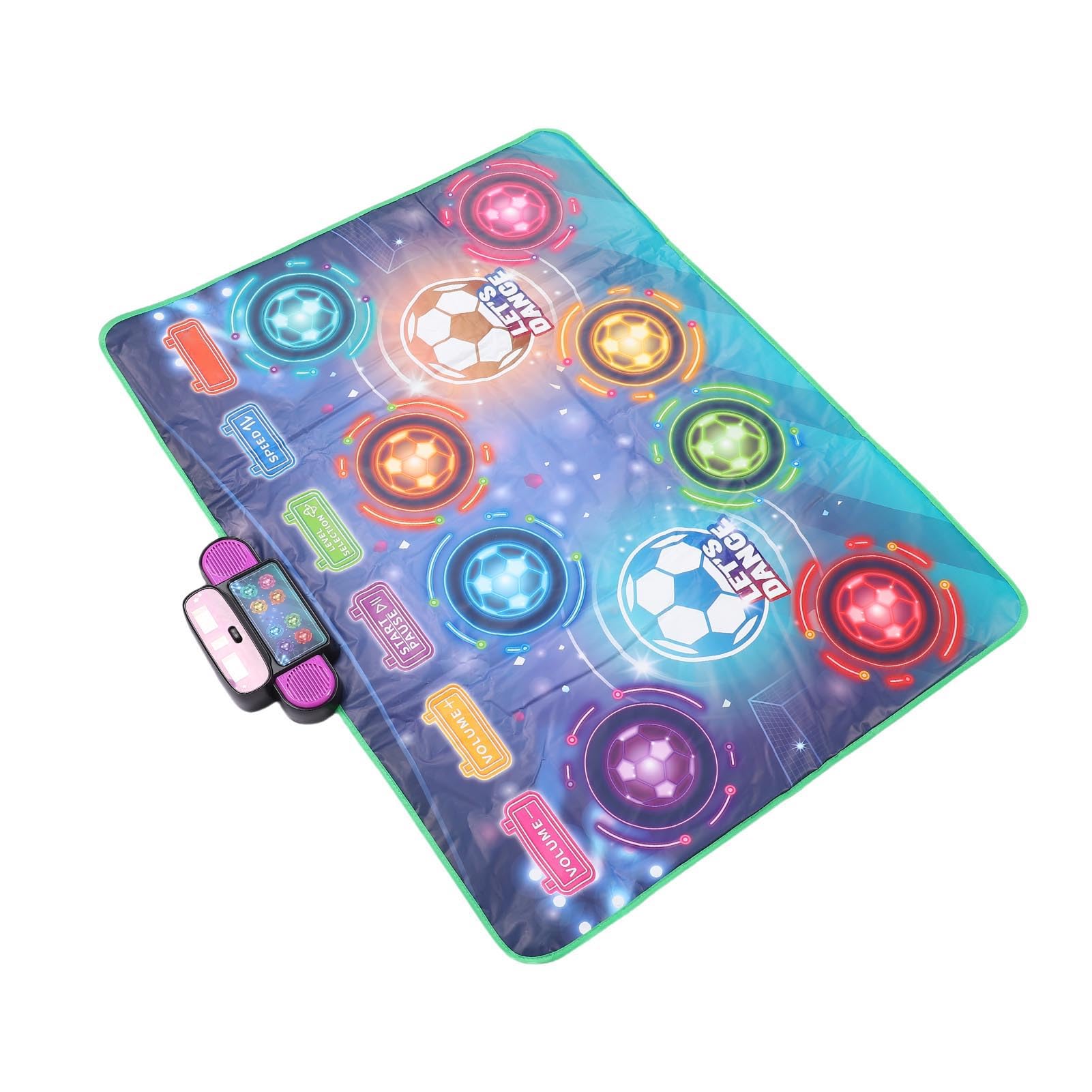 Tapete de Baile para 2 Jugadores para Niños, Tapete de Baile Electrónico Interactivo con Niveles Desafiantes, de Juego para Dos Jugadores para Niños, Ejercicio Físico Divertido
