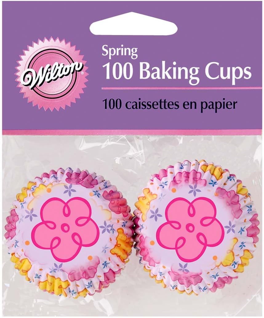 Wilton Spring Mini Baking Cups Disposable Baking Cups