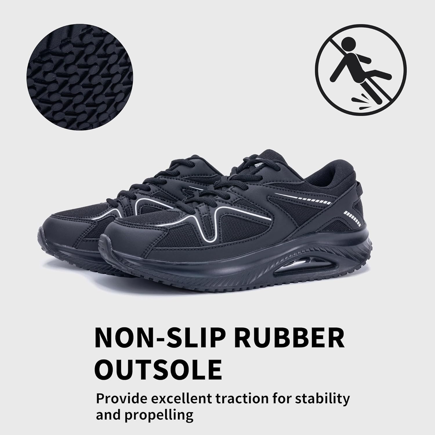 SURRAY Walking Shoes Womens Plantar Fasciitis Tennis Sneakers Comfortable Orthotic Shoe for Foot and Heel Pain Relief US Size 6-11 - Image 5