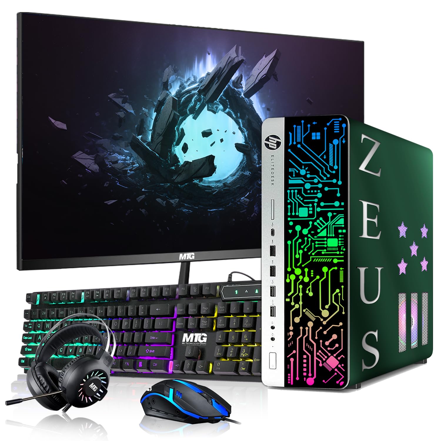 Amazon.com: HP G3 Desktop RGB Computer PC Intel Core i5 Processor