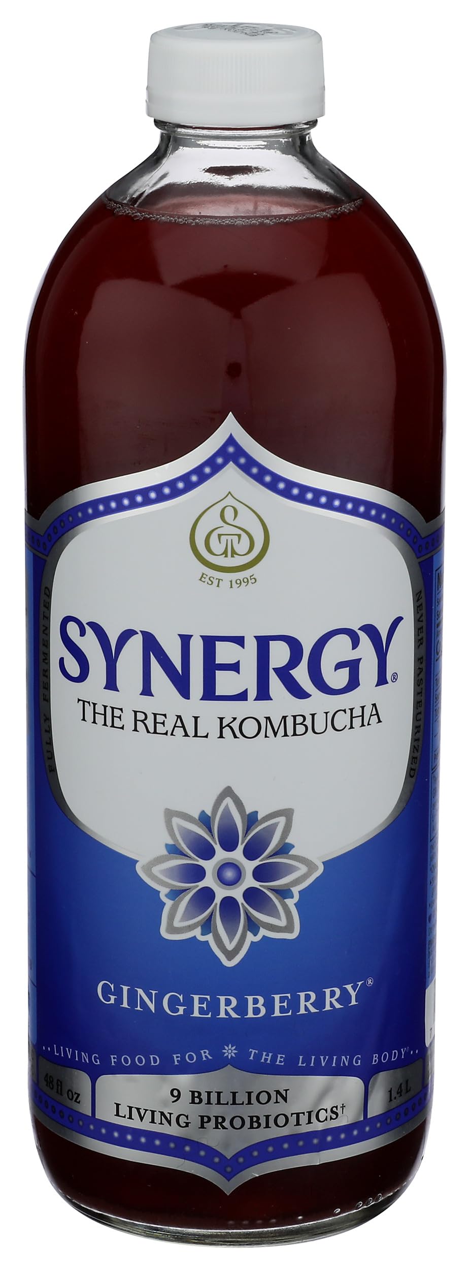 Amazon.com: Synergy The Real Kombucha, Gingerberry - 48oz