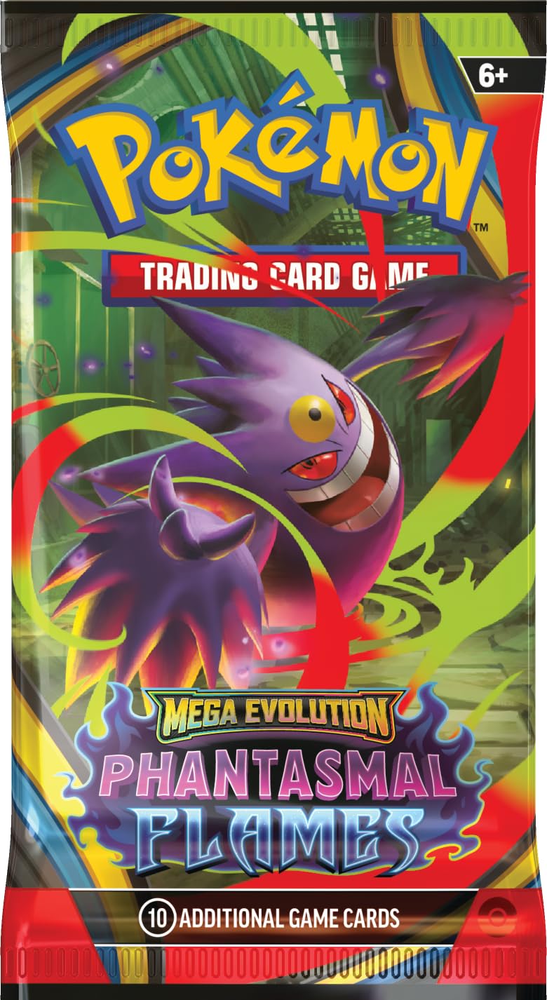 Amazon.com: Pokémon TCG: Mega Evolution - Phantasmal Flames