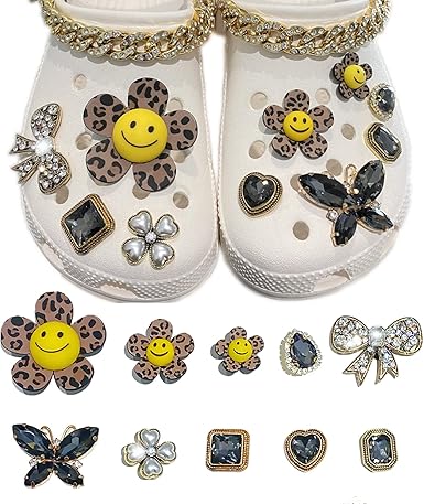 designer shoe charms for crocs