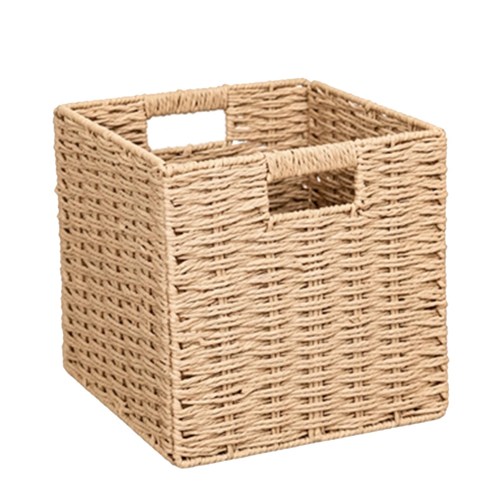 JRSIUNH Collapsible Storage Basket, Cube Storage Basket
