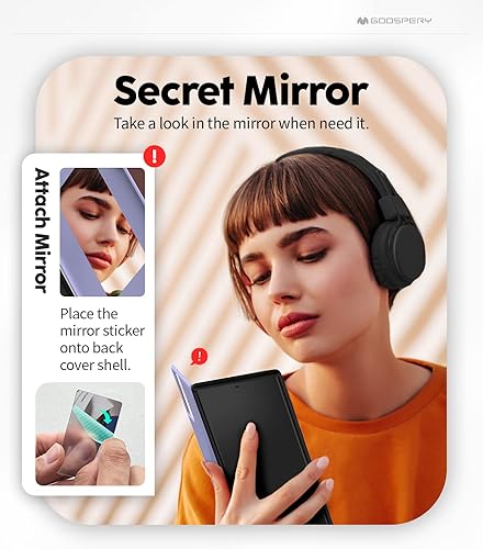 Miniatura 481 de GOOSPERY Parachoques magnético para puerta compatible con Galaxy S23, tarjetero tipo cartera, cierre automático, protección de doble capa resistente