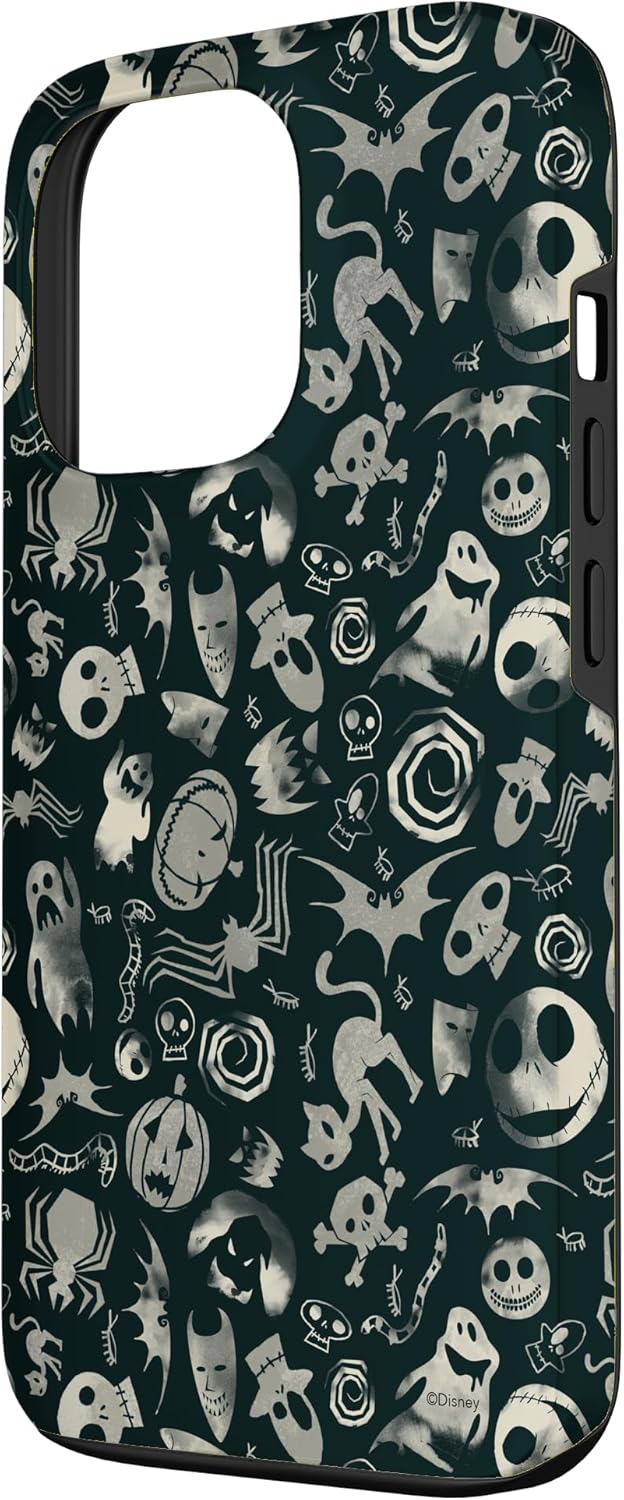 Disney The Nightmare Before Christmas Black Case for iPhone 13 Pro