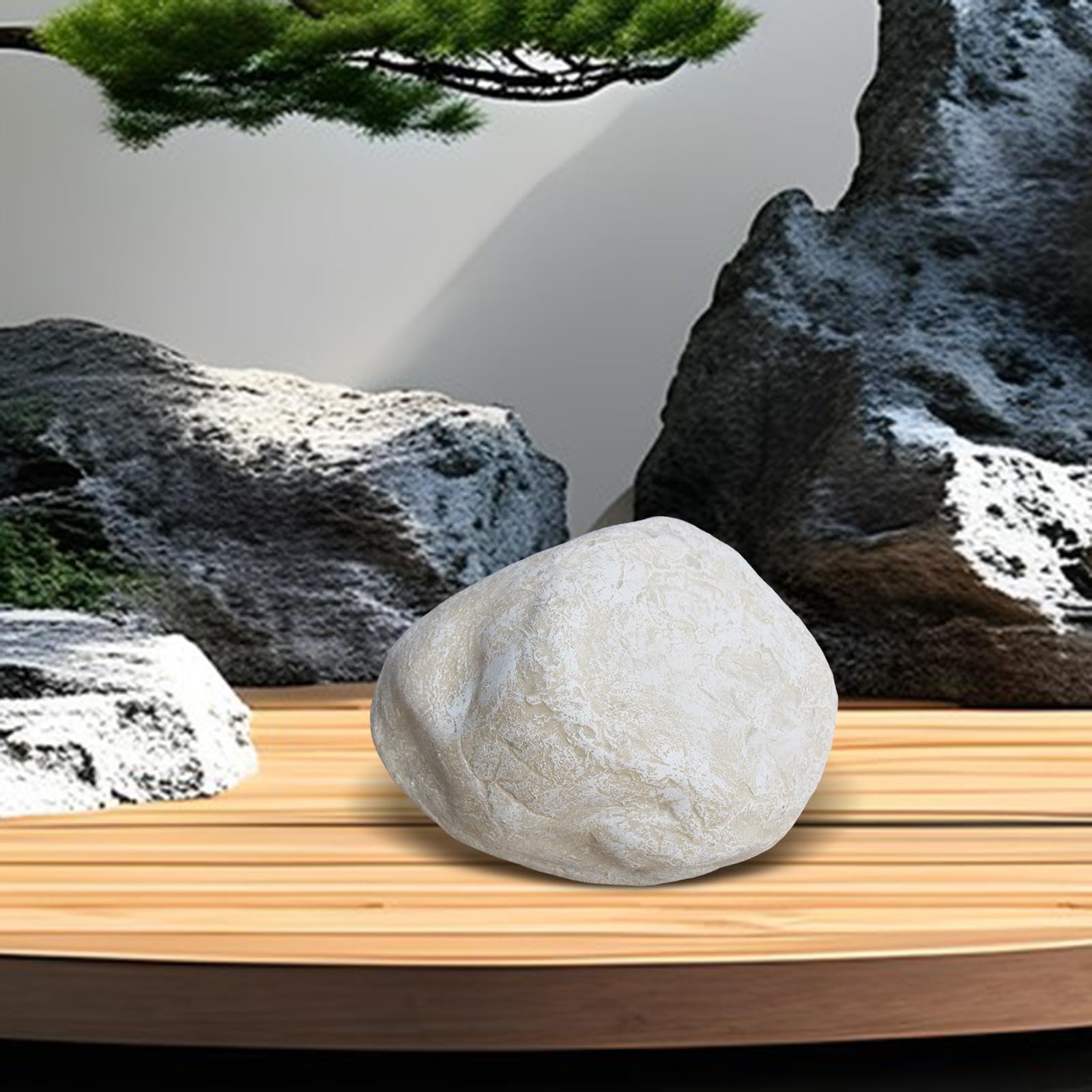 Roccia Artificiale per Esterni, Ornamento Paesaggistico, Simulazione Diorama, Forniture per Giardino, Casa, Bonsai, Cortile, Style B