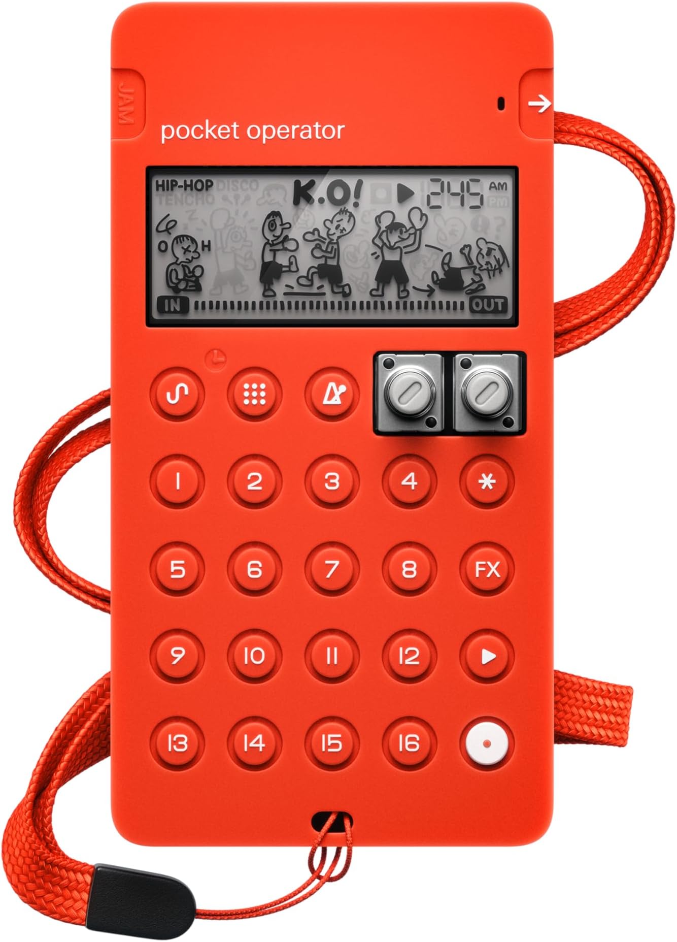CA-X red silicone-case