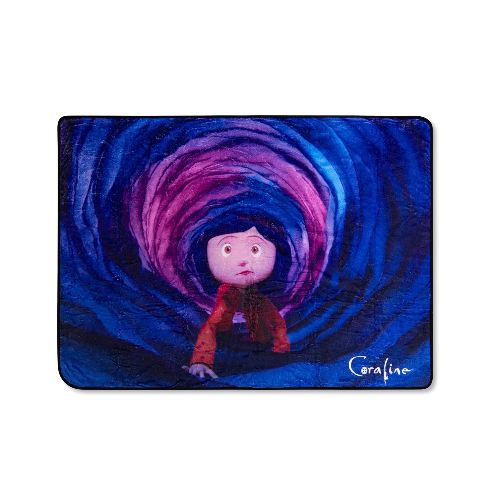 Surreal Entertainment Coraline Fleece Throw Blanket | 45 x 60 Inches