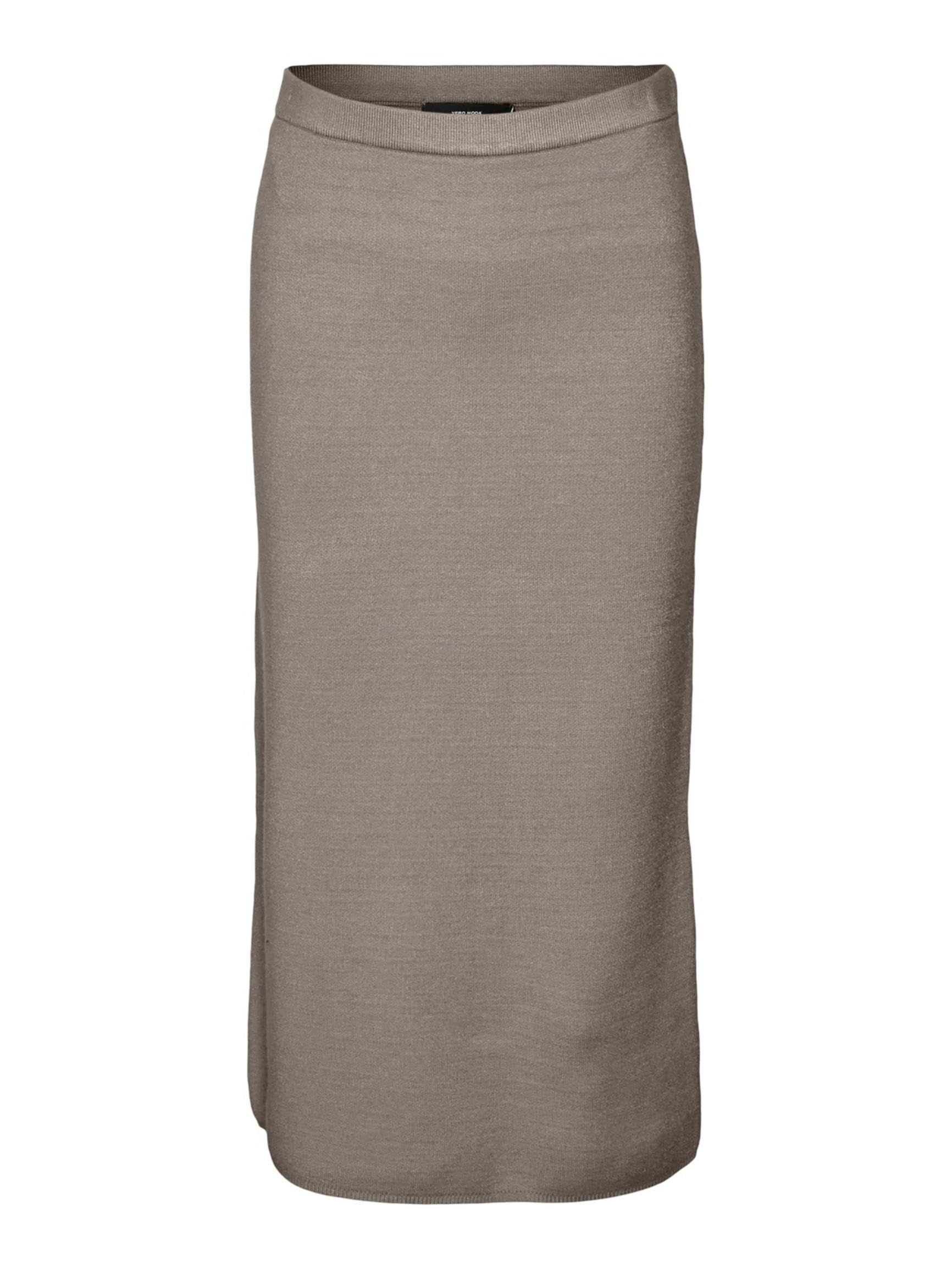 VERO MODA Women's Knitted Skirt, Moon Skirt/Detail: Melange, XS