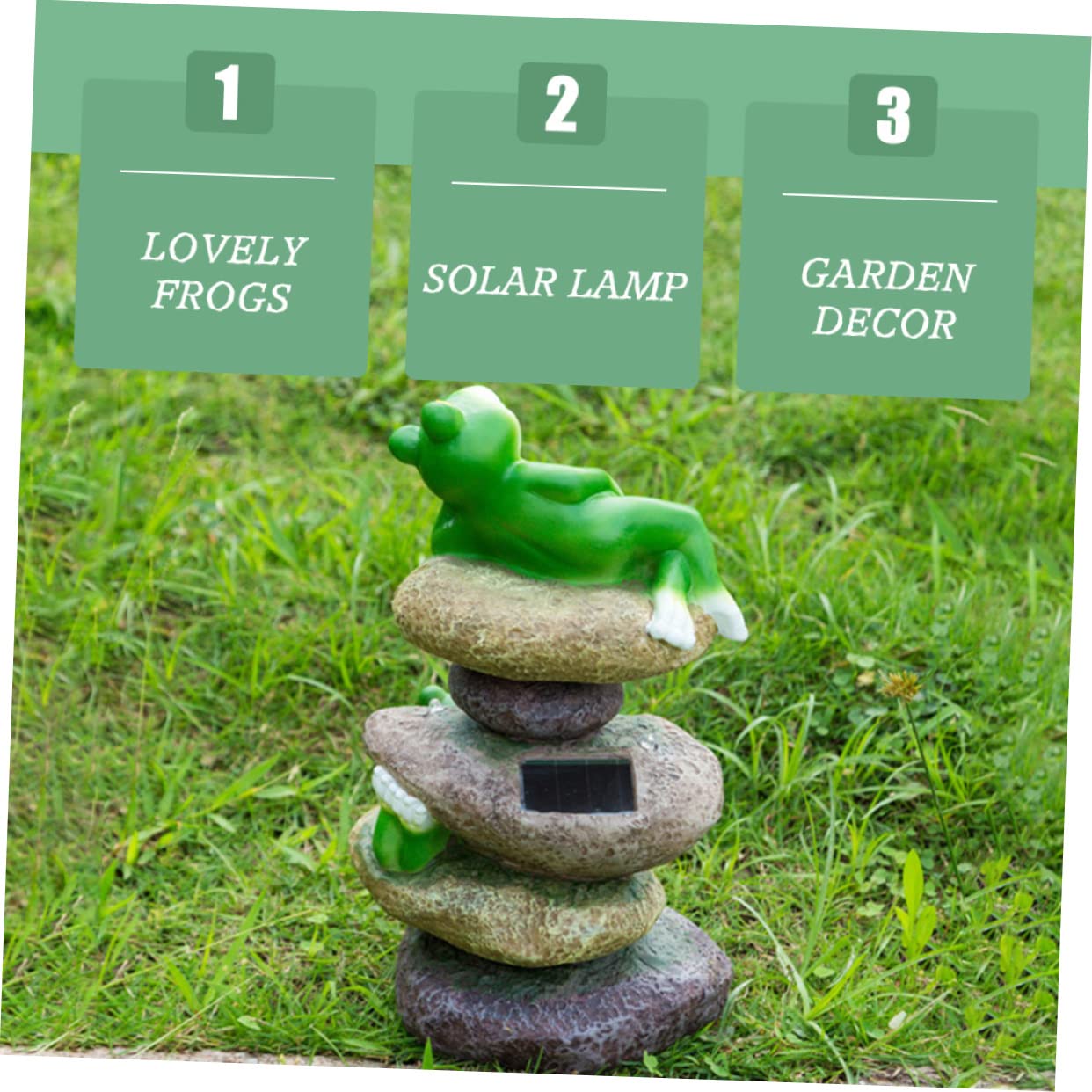 HEMOTON Solarbetriebene Gartenlampe Im wasserdichte Kreative Deko Für Garten Und Außenbereich Als Für Hauswärmer Oder Gartenliebhaber