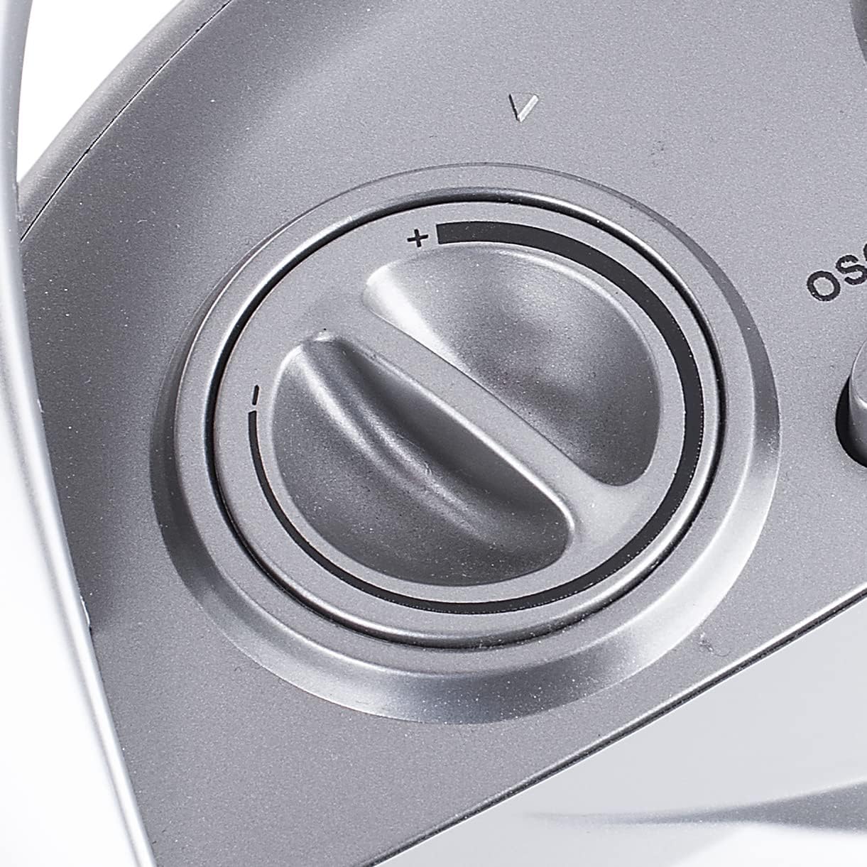 Close-up of thermostat control dial