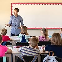 Vista 2 de Teacher Created Resources Borde festoneado rojo brillante (TCR8767)