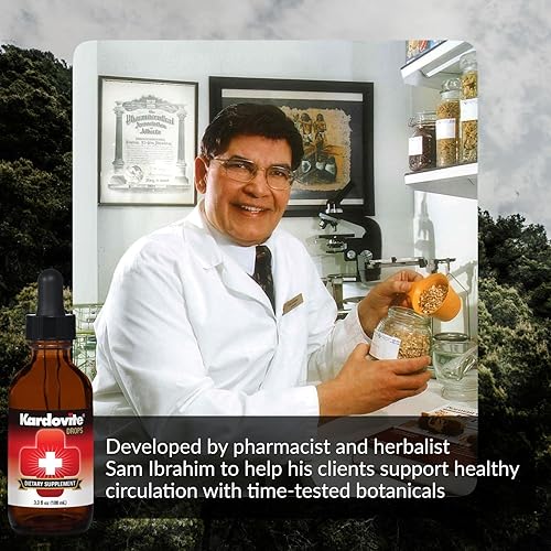 Miniatura 4 de Cápsulas de apoyo a la circulación a base de hierbas 180s | Apoya el bienestar circulatorio con espino, ajo, ginkgo, cayena, cardo mariano, arándano