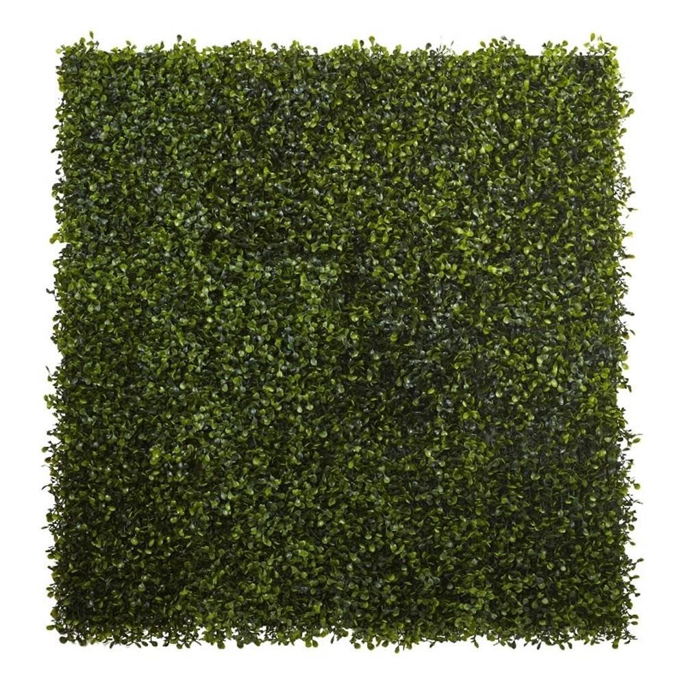 Nearly Natural 12in. x 10in. Boxwood Mat (Set of 12)