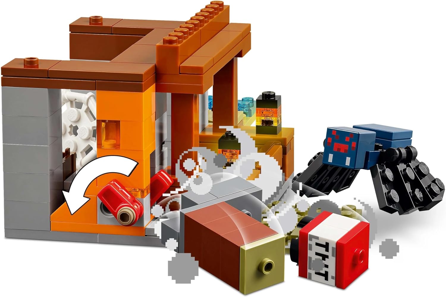 LEGO Minecraft 21269 Armadillo Savannah Exploration, Toy, Birthday Gift, Blocks, Boys, Girls, Children, 8, 9, 10, Elementary School Students
