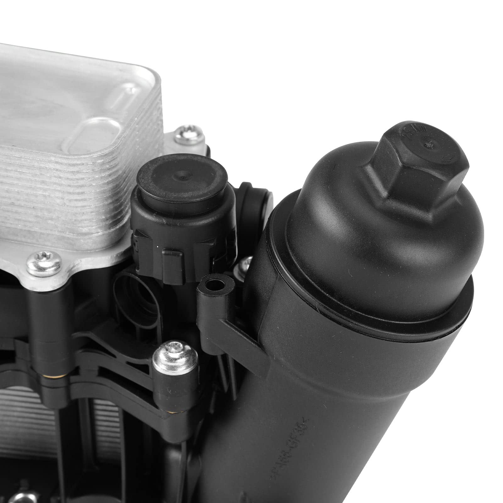 Frankberg Ölkühler Motoröl 11428507697 | Kompatibel mit 5er F10, 3er Touring E91, X1 E84, 4 Cabriolet F33 F83, X5 F15 F85, 4 Gran Coupe F36, 5er Gran Turismo F07