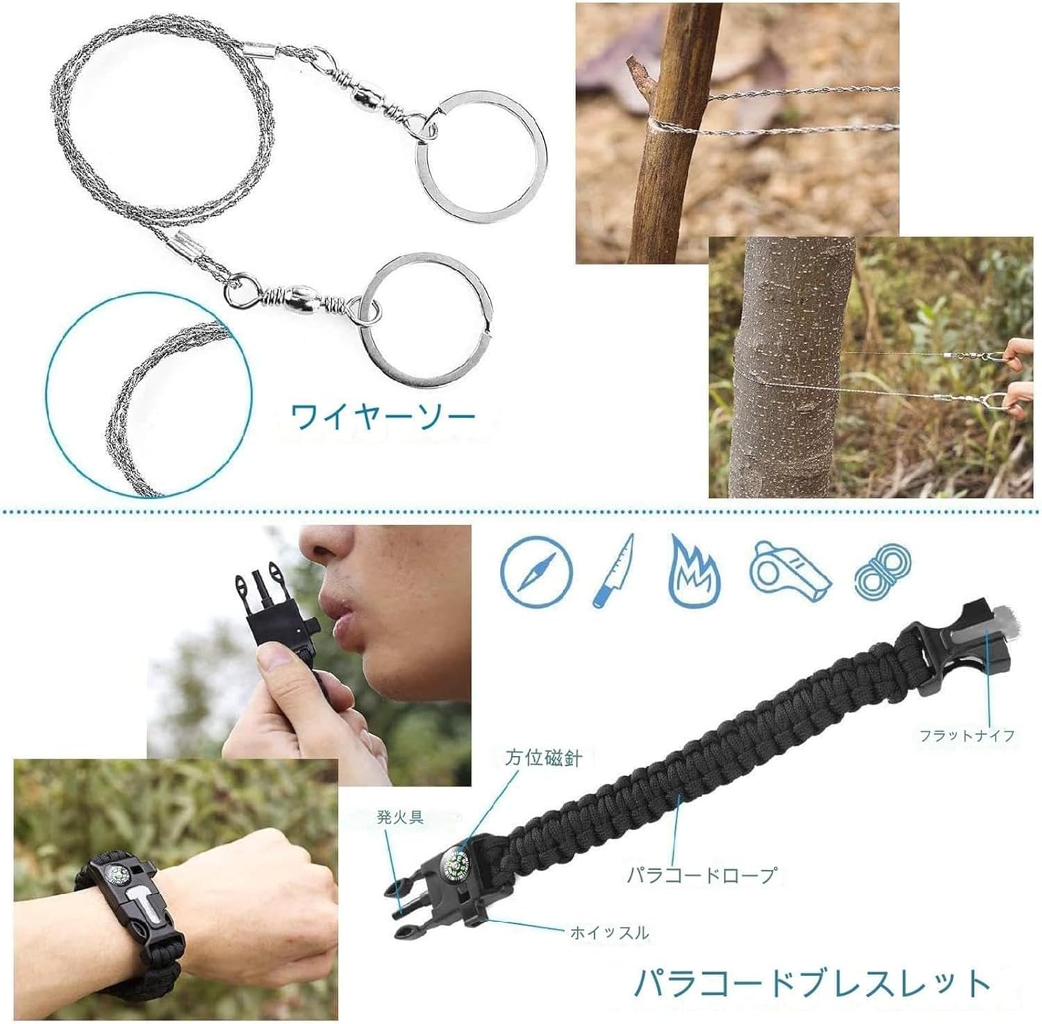 サバイバルキット、多機能サバイバルツールおよび機器、アウトドアキャンプ用品、荒野でのサバイバル応急処置および緊急用品