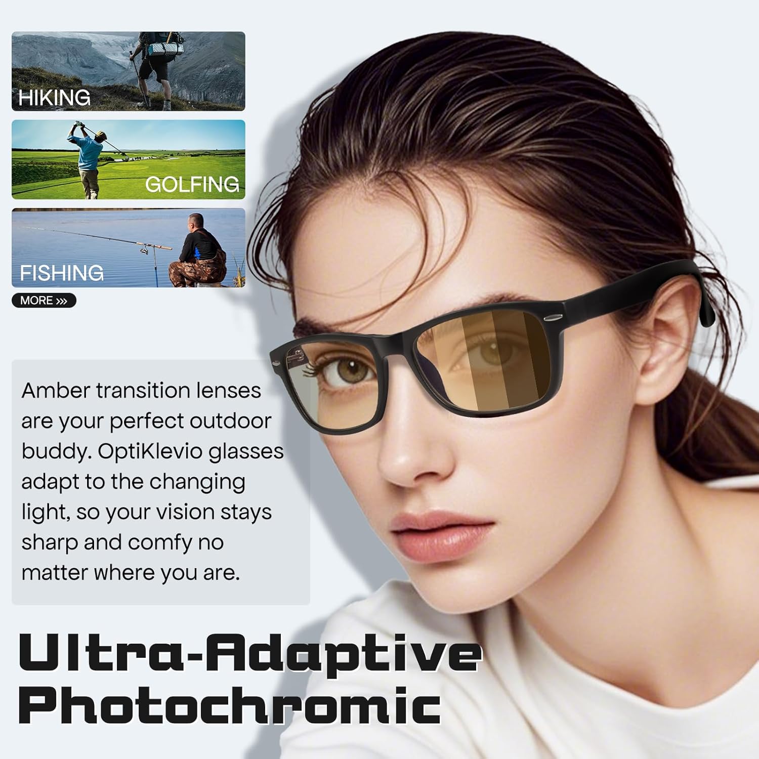 Blue Light Blocking Glasses men women Computer Gaming Glasses men women Photochromic Glasses Night Driving Glasses Anti Eyestrain Glare Better Sleep - Image 2