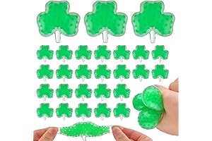 30 Pack St. Patrick's Day Stress Balls: Lucky Charm for Festive Party Favors