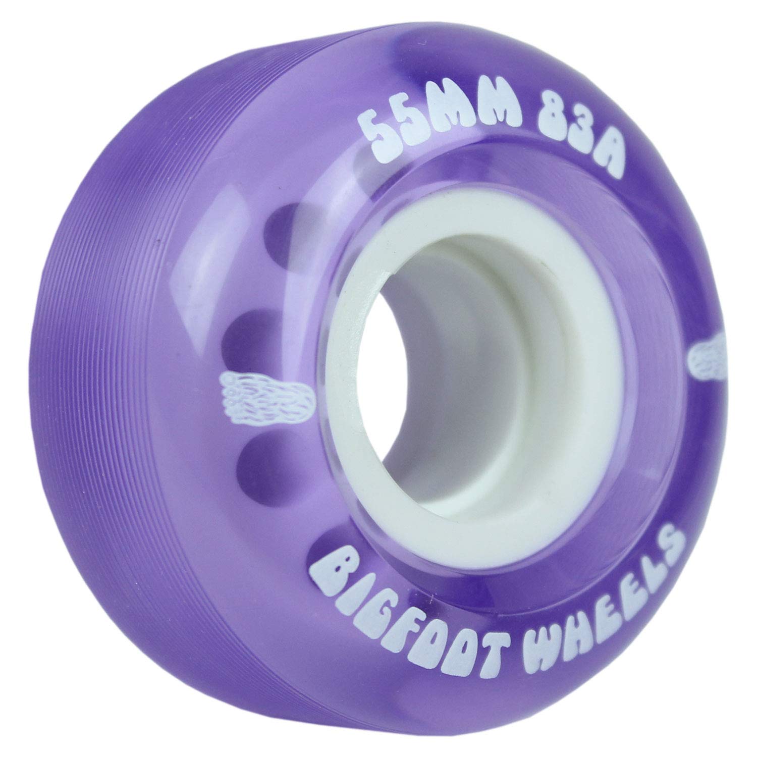 Bigfoot Skateboard 53 mm 83 A Roues Souples Cruiser Filmer Mixte