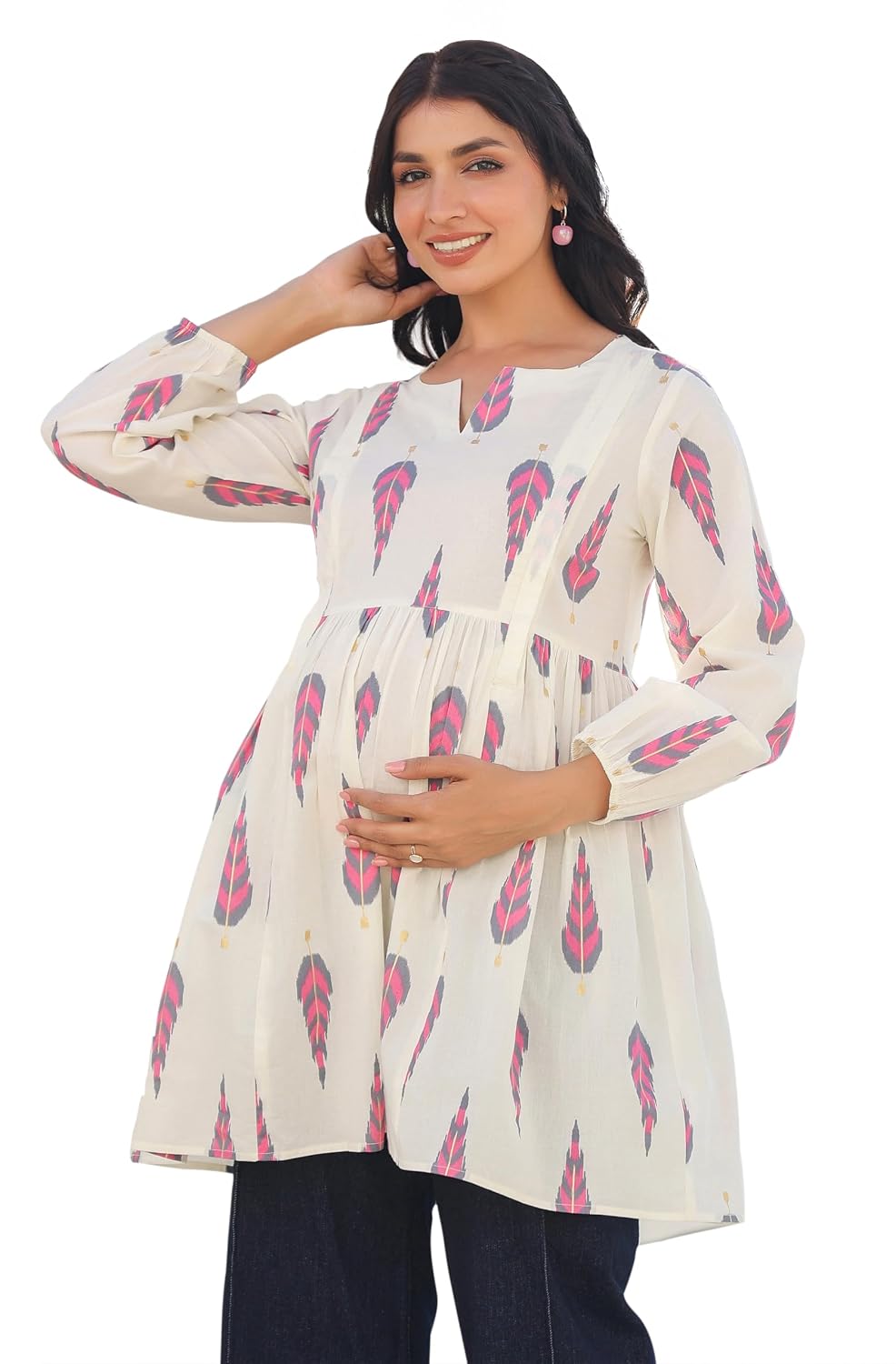 Janasya Women Maternity-Tunic