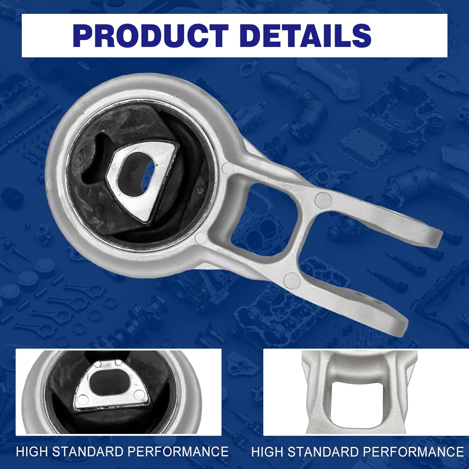 Engine Mount Trans Mount kit 3 for Grand Siena 1.6 2013-2021 for Palio Strada 2011-2018 Replacement 51921213 51921214 51847678 Vinsyut Engine