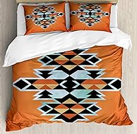 Vista 133 de Ambesonne Juego de funda de edredón de baloncesto, silueta de jugador de baloncesto, promoción de campeonato de competencia de atleta, juego de ropa