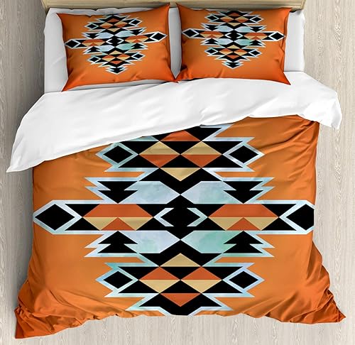 Miniatura 133 de Ambesonne Juego de funda de edredón de baloncesto, silueta de jugador de baloncesto, promoción de campeonato de competencia de atleta, juego de ropa