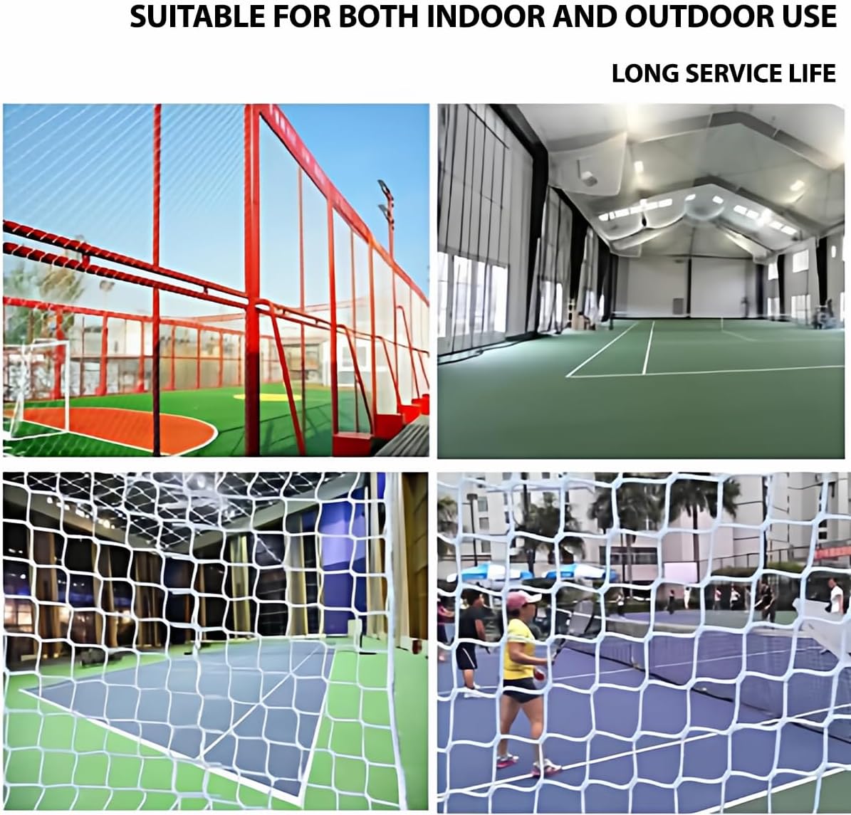Child Safety Rope Net - Knotless Balcony Netting for Pets and Children, Fall Prevention Net for Stairs and Playgrounds(1M*5M(3.3FT*16.4FT))