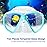 Snorkel Diving Mask Panoramic HD Swim Mask, Anti-Fog Scuba Diving Goggles,Tempered Glass Dive Mask Adult Youth Swim Goggles with Nose Cover for Diving, Snorkeling, Swimming (Lake Green)