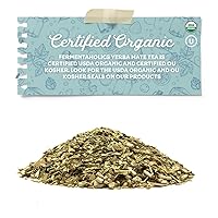 Vista 6 de Fermentaholics Té de yerba mate de hojas sueltas – 4 onzas – Certificado orgánico USDA y certificado OU Kosher – Perfecto para elaboración