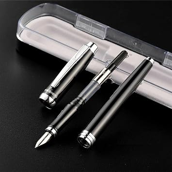 Original Hero Classic Fountain Ink Pen - Smooth Writing & Elegant Design Premium Luxury Model (White)