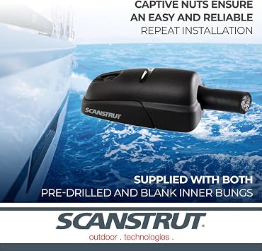 Scanstrut DS-H10-BLK Horizontal Cable Seal for Cables from 6-10mm - Black