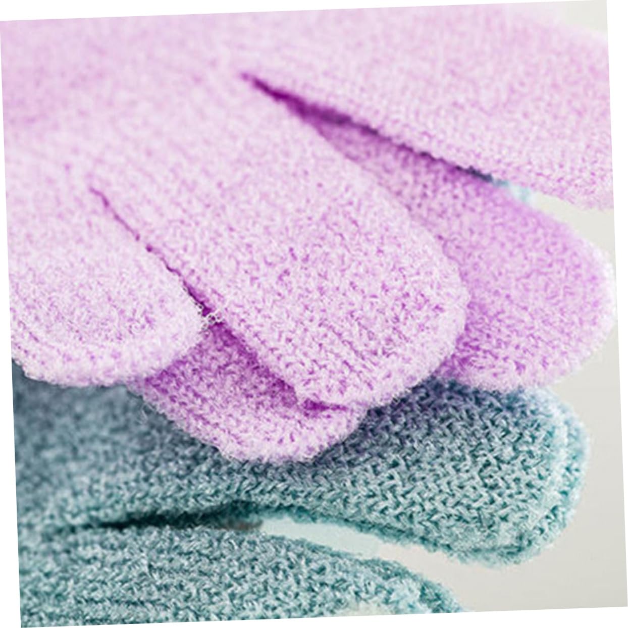 Healeved 15pares Guantes Exfoliantes De Ducha De Mitones De Baño Para Exfoliación Corporal Guantes De Spa Para Hombres y Mujeres Uso Doble Cara Material y Estirable Para Jabones y