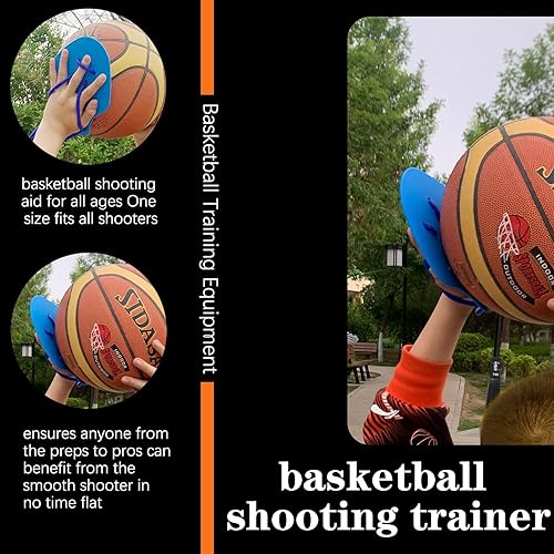 Miniatura 4 de Entrenador de tiro de baloncesto - Entrenador universal de tiro de baloncesto para zurdos y diestros, espuma EVA para una sensación cómoda
