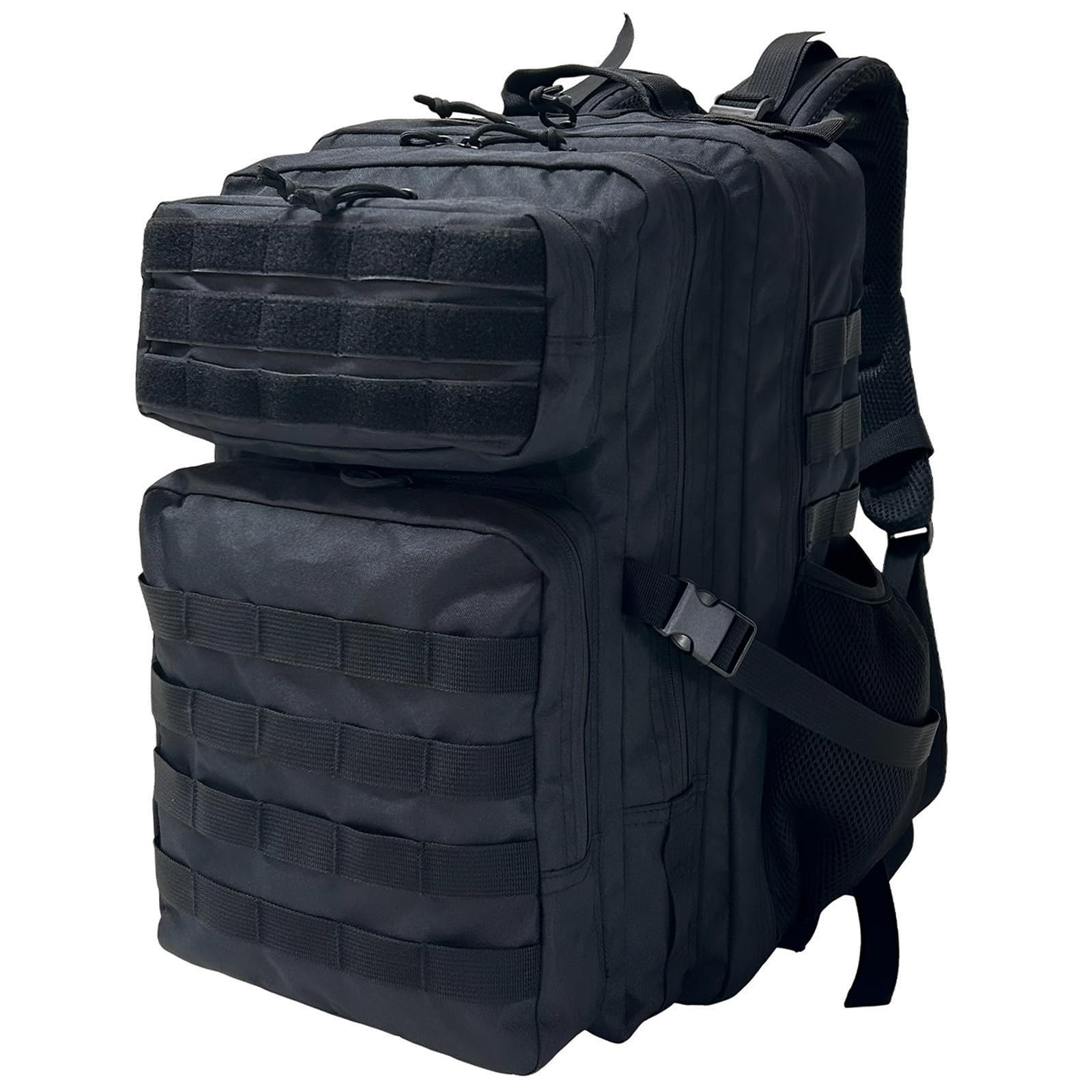 Zaino militare da 50 l, da uomo, tattico, con portabottiglie, zaino per adulti (verde)