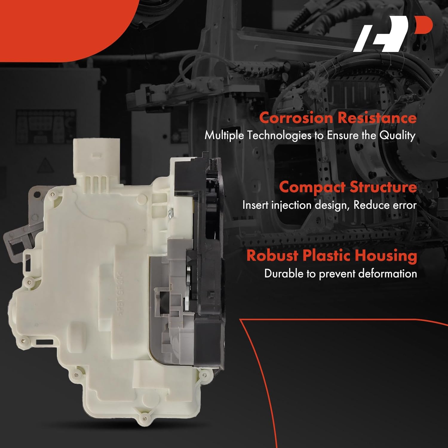 A-Premium Rear Right Passenger Side Door Lock Actuator Compatible with Porsche Cayenne 2011-2018, Panamera 2010-2013 & Audi A4 Quattro/A4 2009, Q5 2009-2010, S4 2010