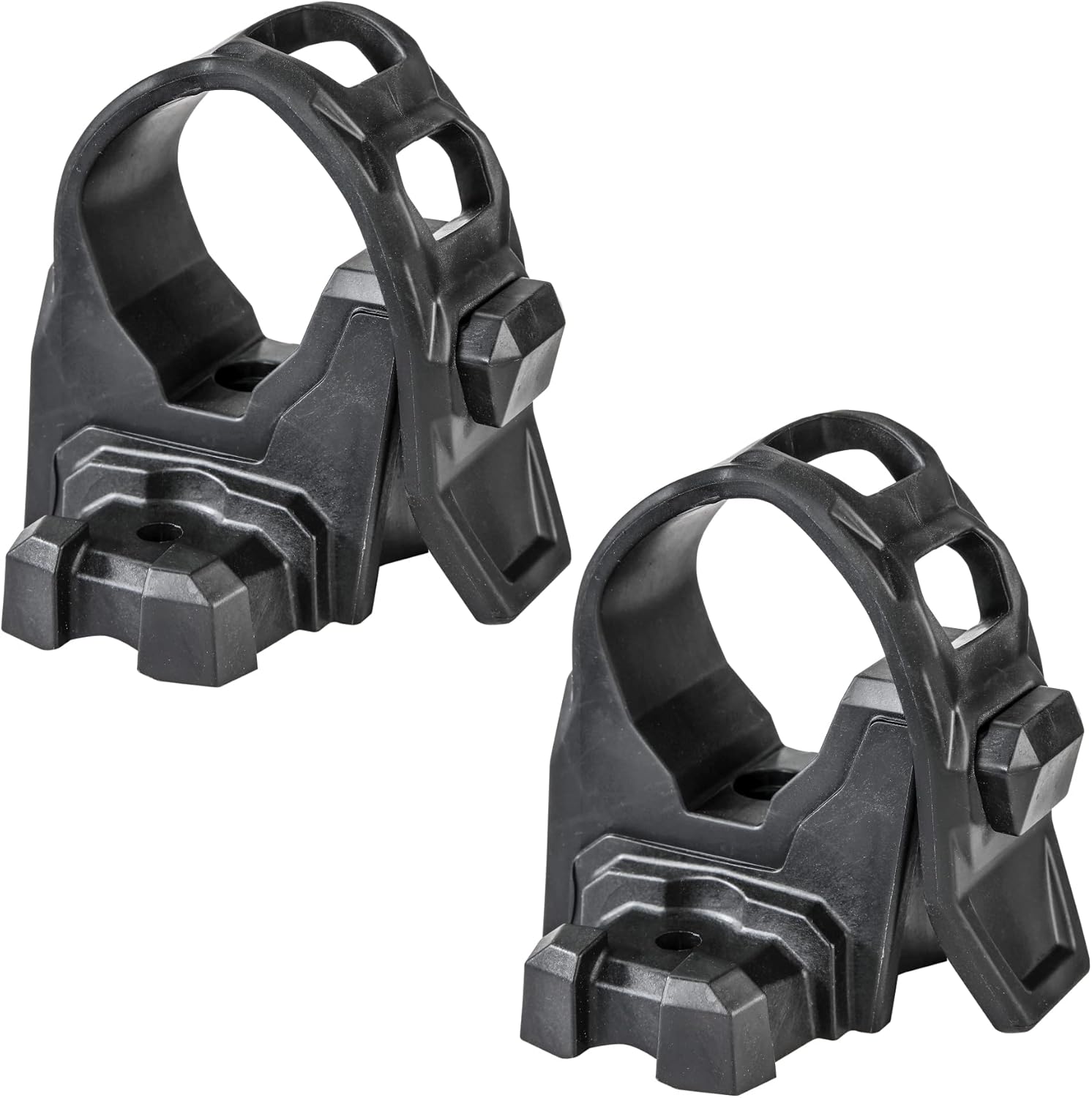 Original Quick Fist Clamp for mounting tools & equipment 1" - 2-1/4" diameter (Pack of 2) - 0010 & Kolpin 21570 Black 1.5" Rhino Grip, 2 Pack