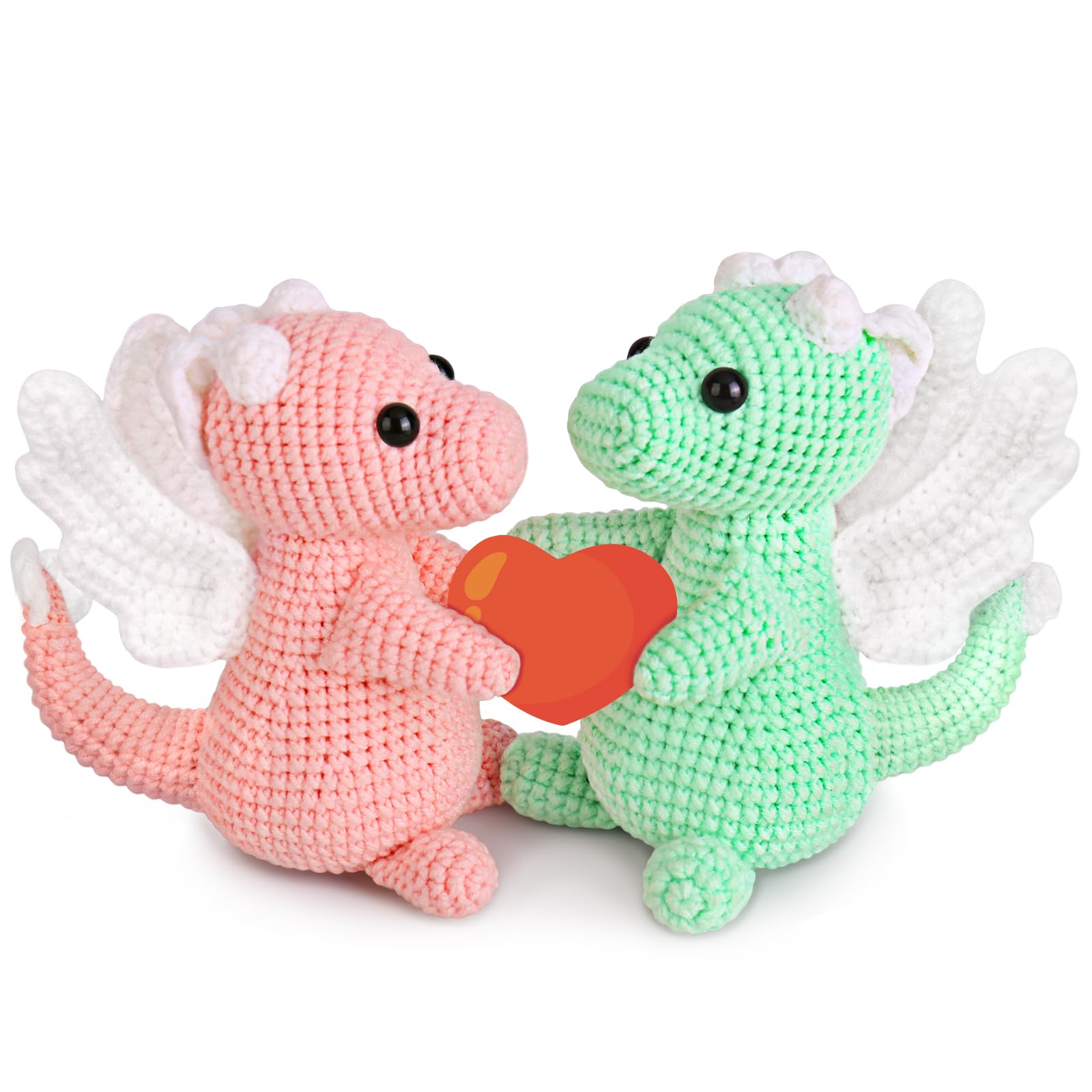 Crochetta Kit de ganchillo para principiantes, kit de inicio de ganchillo con tutoriales de video paso a paso, kit de ganchillo para principiantes, kit de ganchillo para principiantes, kit de