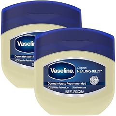 Vaseline Petroleum Jelly Travel-Size 2-Pack Hypoallergenic Skin Protectant Unscented Healing Ointment for Beauty Personal Care 1 75 Oz