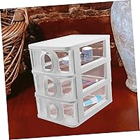Vista 9 de Desk Organizer Drawer Organizer for Desktop Office Storage File Cabinet Drawer White