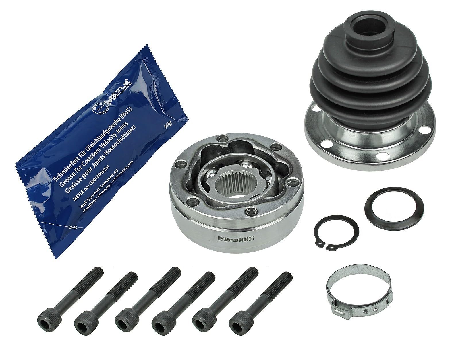 Driveshaft CV joint transmission sided CV Joint 100 498 0017 MEYLE for VW SEAT