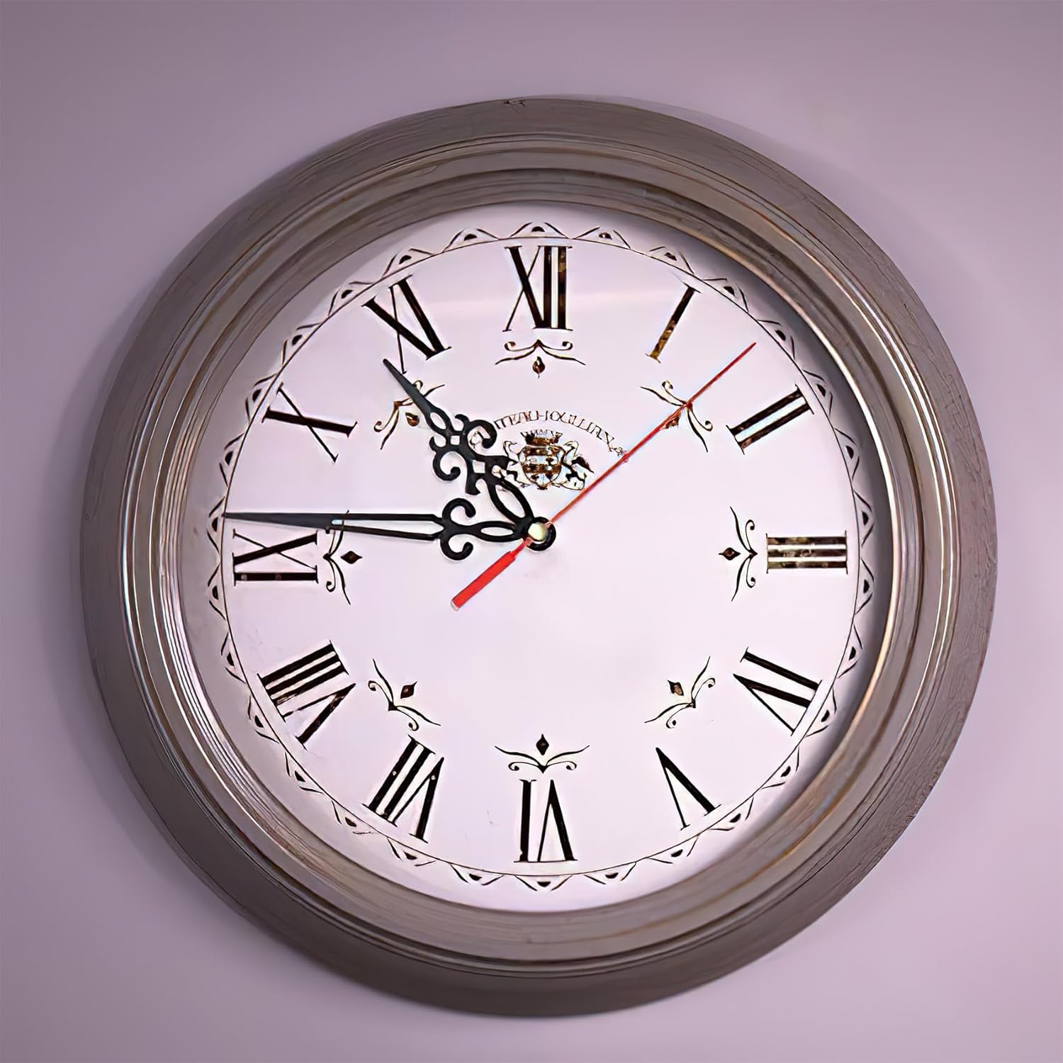 3 Piece Silent Quartz Wall Clock Mechanism with 7 Pairs Different Styles of Movement Kits, Mechanism Clock for DIY