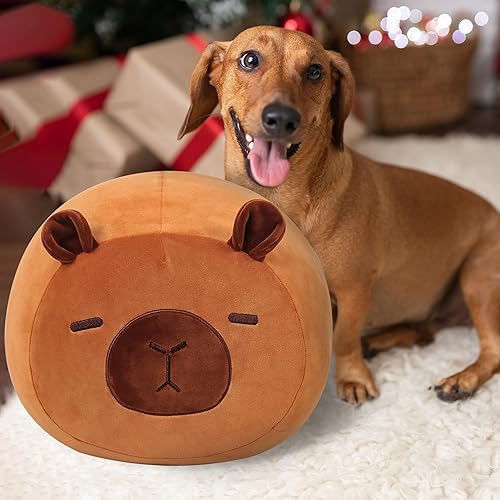 Miniatura 3 de Wepop Peluche Capybara de 20 pulgadas, lindo peluche de Capybara, almohadas de peluche, regalos para niños, adultos, niños y niñas