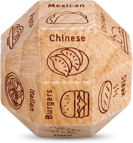 JEWGLO Food Dice: A Fun Date Night Gift for Couples
