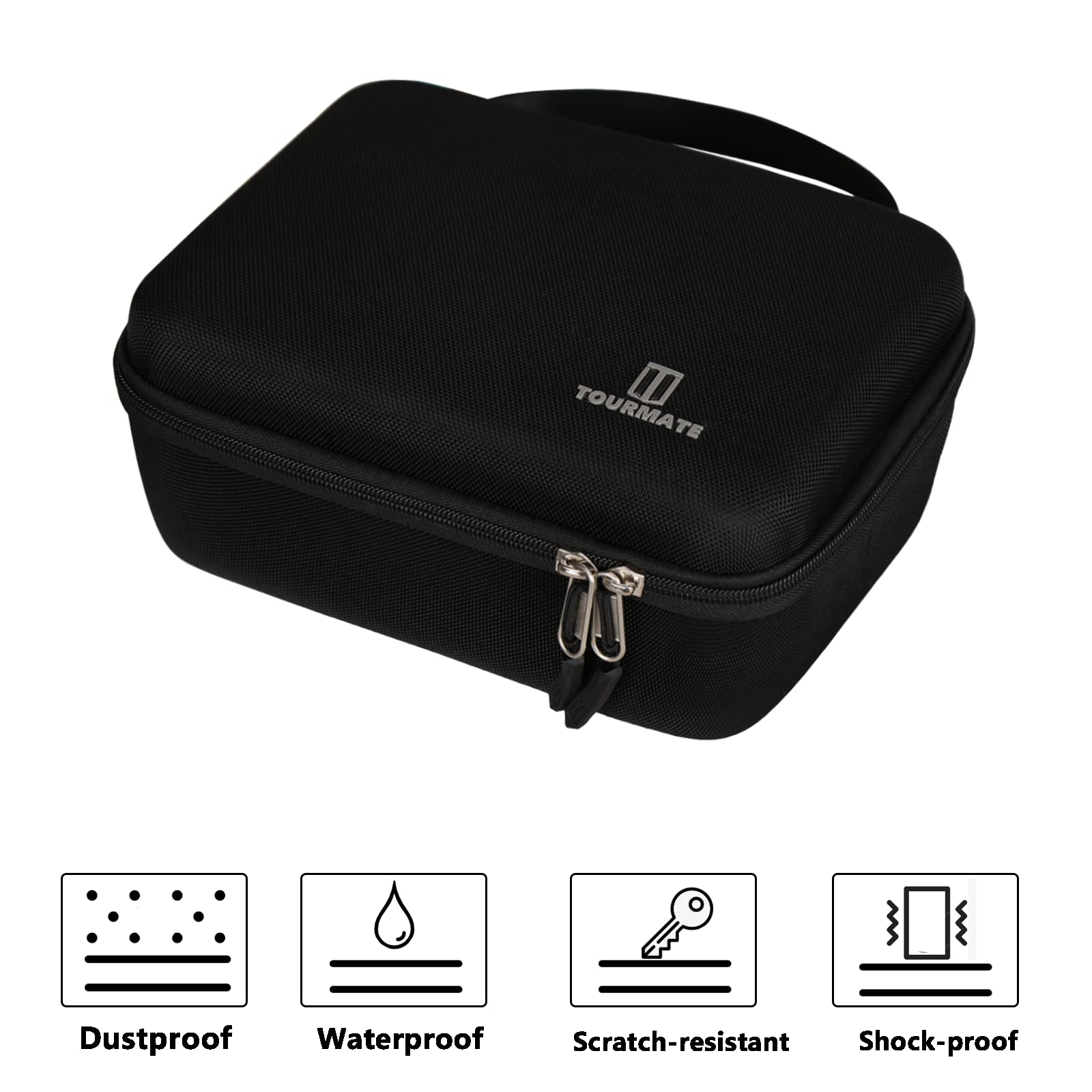 Estuche de almacenamiento duro para proyector TMY 7500 lúmenes 1080P Full HD compatible con proyector portátil - Estuche de viaje para TMY Mini proyector (caja para la venta) 3