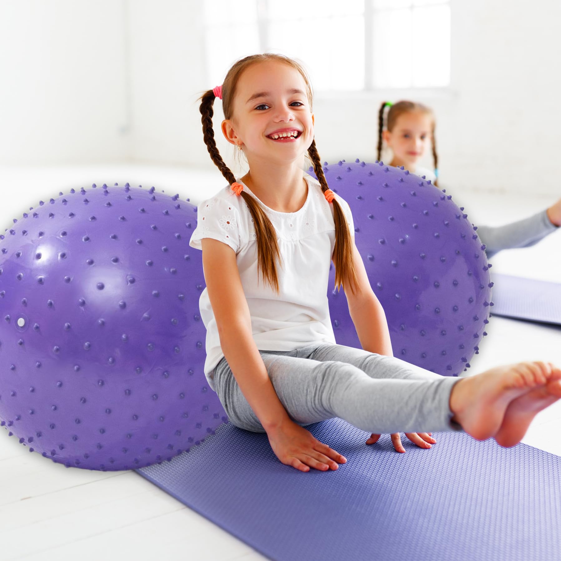 Ballon Cacahuète Physio Roll Jorzer Balle De Cacahuète De Grossesse, Balle D 'exercice Anti-éclatement En PVC épais, Ballon D'équilibre De 35,4 X 17,7 Cm Avec Pompe à Air, Balle D'arachide Portable Pour Yoga Ballon Cacahuète Physio Roll Jorzer Balle De Cacahuète De Grossesse, Balle D 'exercice Anti-éclatement En PVC épais, Ballon D'équilibre De 35,4 X 17,7 Cm Avec Pompe à Air, Balle D'arachide Portable Pour Yoga