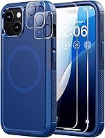 Vista 44 de Diverbox Funda para iPhone 13 [compatible con MagSafe] [con protector de pantalla] [a prueba de golpes] [a prueba de caídas] Funda de protección